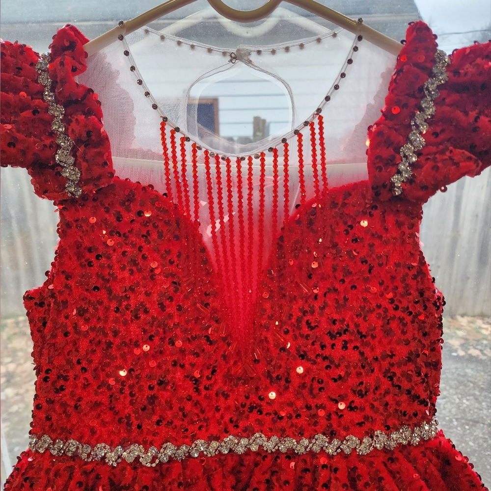 Girls Pageant Dress - Picture 3 of 14